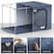 Sorbus Foldable & Stackable Storage Bags with Windows Set